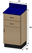 Stor-Edge Medical Base Cabinet-001-2D